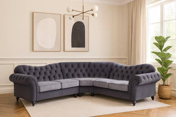 ELEGENCE CHESTERFEILD CORNER SOFA